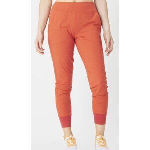 RABBIT RUNNING Jogalong Jogger Pants in Summer Fig Athleisure Gym Travel - Sz M